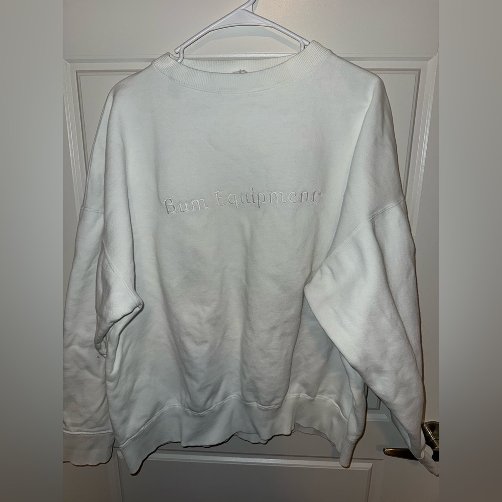 Vintage embroidered Bum Equipment Sweatshirt - Picture 6 of 6